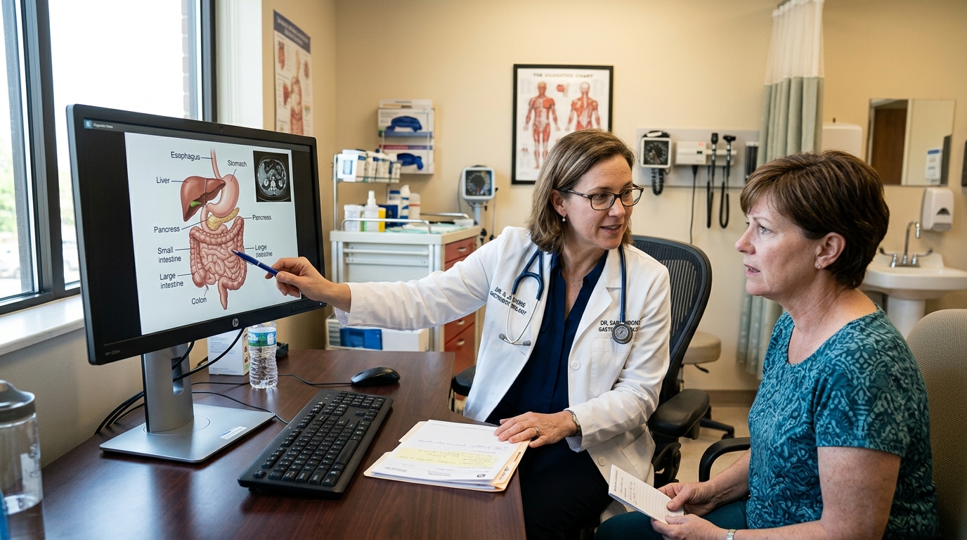 Constipation clinical reference photography