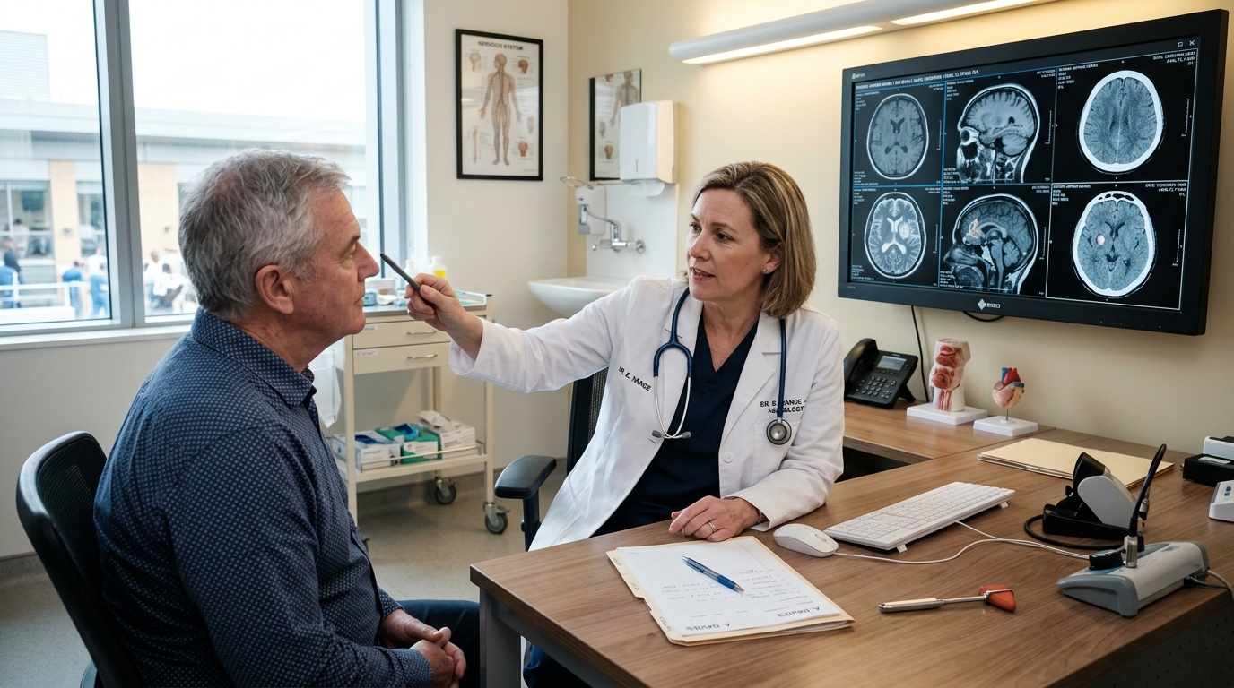 Coma clinical reference photography