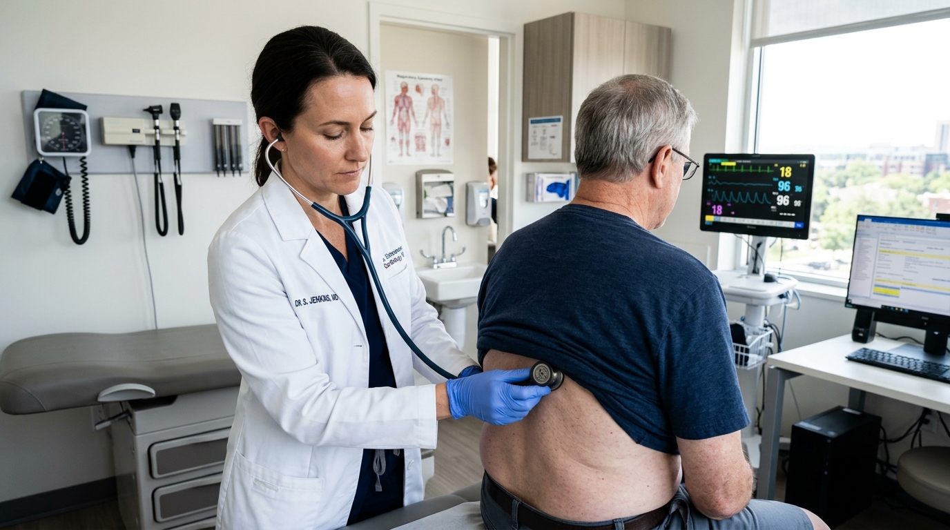 COPD clinical reference photography